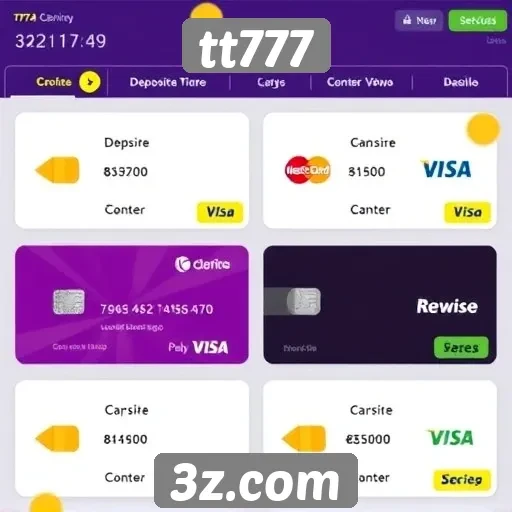 Opções de pagamento disponíveis no tt777